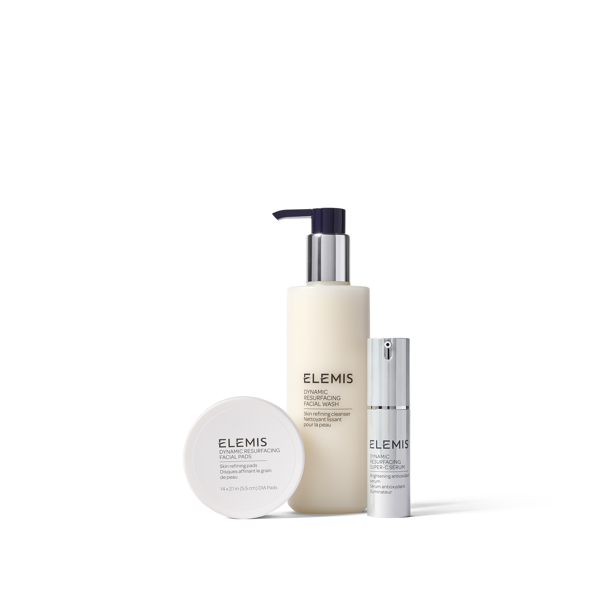 Тріо для сяйва шкіри ELEMIS Glow Bright Resurfacing Trio Kit